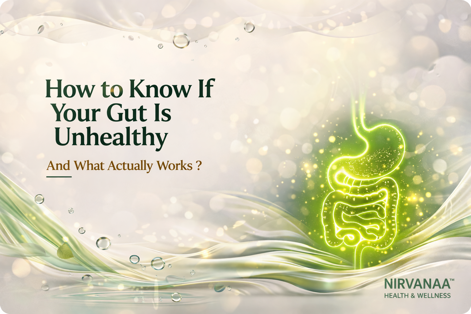 How to Know If Your Gut Is Unhealthy (and What Actually Works)